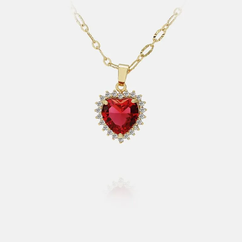 Klasik Silver Heart Pendant Wouj