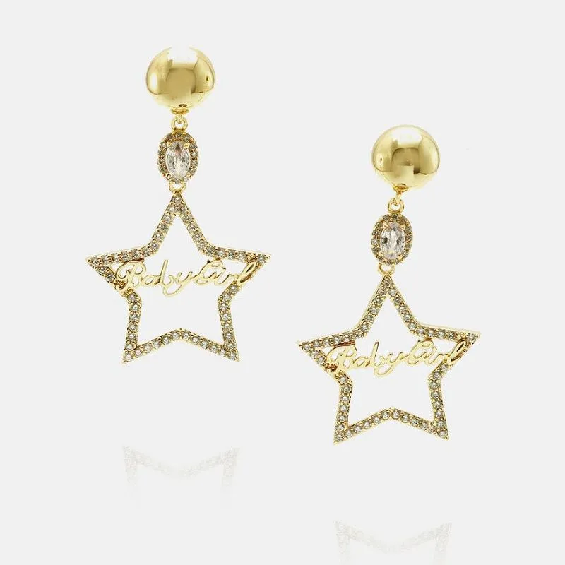 Fashion Star  Gout  Dangle  Dangle  Earring