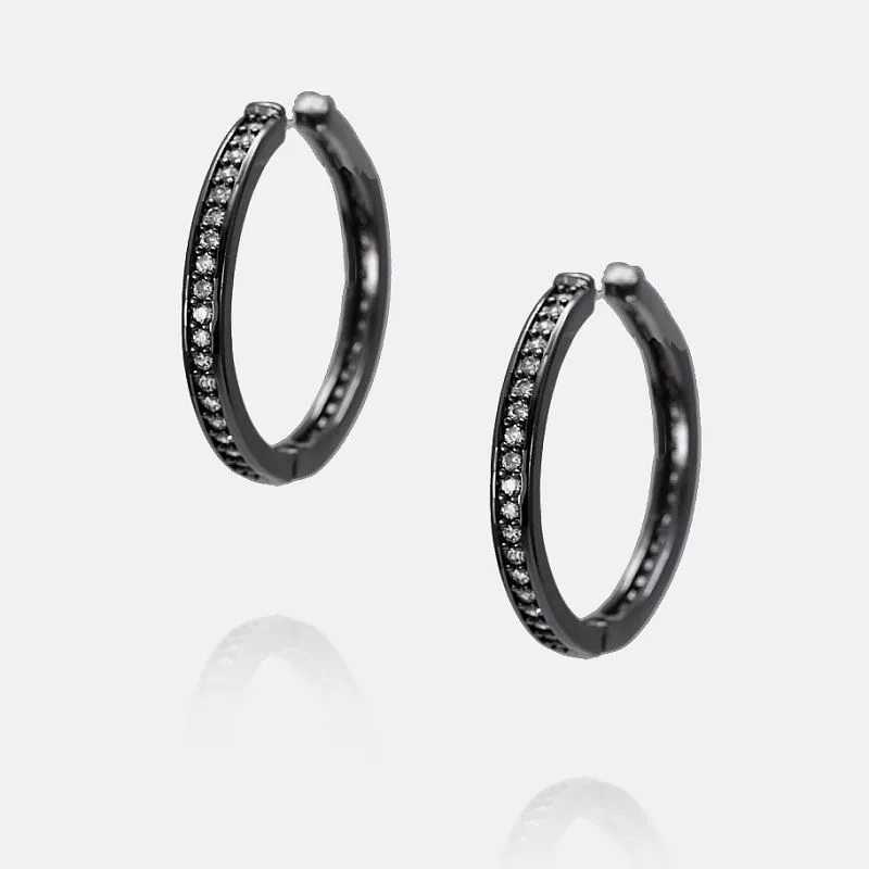 Ematite plake zanno Hoop