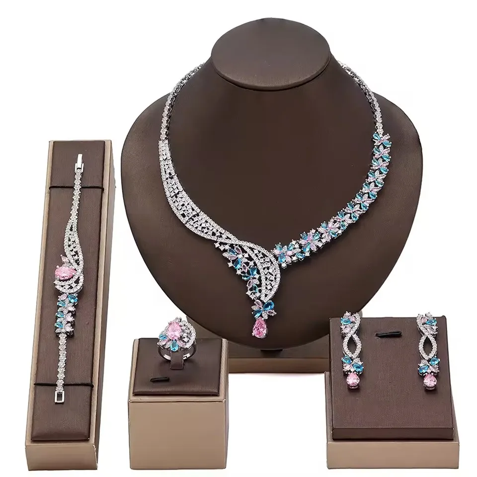 Nouvo Ansanm Bijou Bridal Pou Fi