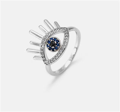 Konsènan Evil Eye Ring
